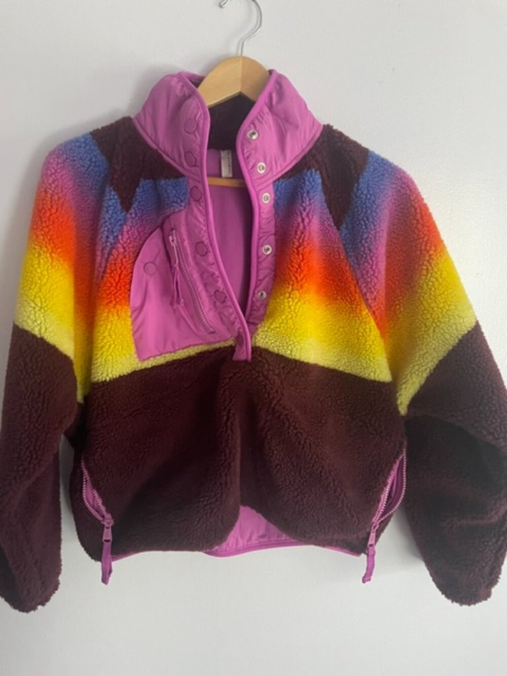 Free People Movement, Fleece Pullover, XS